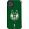 NBA Milwaukee Bucks Green Distressed iPhone 11 Impact Case