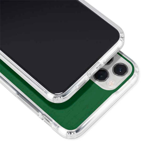NBA Milwaukee Bucks Green Distressed iPhone 11 Pro Clear Case