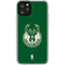 NBA Milwaukee Bucks Green Distressed iPhone 11 Pro Clear Case
