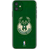 NBA Milwaukee Bucks Green Distressed iPhone 11 Skin
