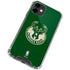 NBA Milwaukee Bucks Green Distressed iPhone 12 Clear Case
