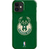 NBA Milwaukee Bucks Green Distressed iPhone 12 Mini Lite Case
