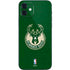 NBA Milwaukee Bucks Green Distressed iPhone 12 Mini Skin