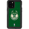 NBA Milwaukee Bucks Green Distressed iPhone 12 Pro Max Waterproof Case