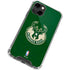 NBA Milwaukee Bucks Green Distressed iPhone 13 Clear Case
