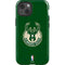 NBA Milwaukee Bucks Green Distressed iPhone 13 Impact Case