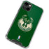 NBA Milwaukee Bucks Green Distressed iPhone 14 Clear Case