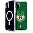 NBA Milwaukee Bucks Green Distressed iPhone 15 Plus MagSafe Case