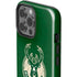 NBA Milwaukee Bucks Green Distressed iPhone 15 Pro Max Impact Case