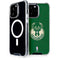 NBA Milwaukee Bucks Green Distressed iPhone 14 Pro Max MagSafe Case
