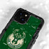 NBA Milwaukee Bucks Green Distressed iPhone 15 Waterproof Case