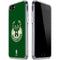 NBA Milwaukee Bucks Green Distressed iPhone SE (2nd & 3rd Gen) Clear Case