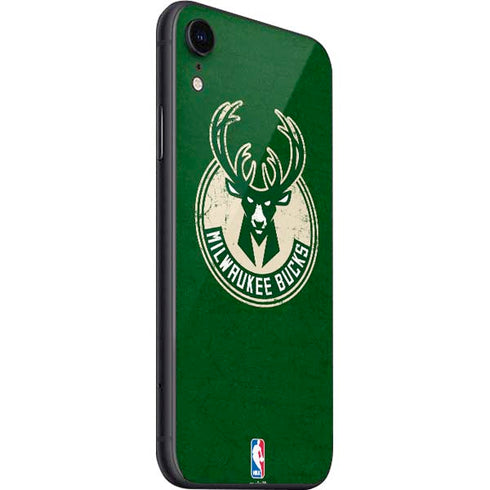 NBA Milwaukee Bucks Green Distressed iPhone SE (2nd & 3rd Gen) Skin