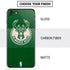NBA Milwaukee Bucks Green Distressed iPhone SE (2nd & 3rd Gen) Skin