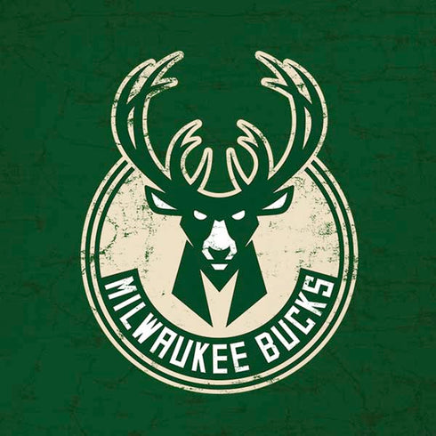 NBA Milwaukee Bucks Green Distressed iPhone XS Max Skin