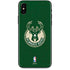 NBA Milwaukee Bucks Green Distressed iPhone XS Skin