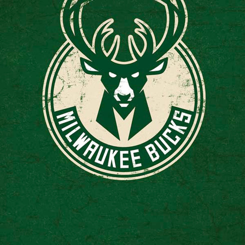NBA Milwaukee Bucks Green Distressed iPhone XS Skin