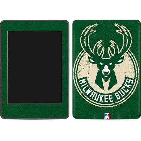 NBA Milwaukee Bucks Green Distressed Amazon Kindle Skin