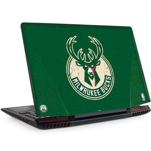 NBA Milwaukee Bucks Green Distressed Legion Y720 Skin