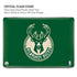 NBA Milwaukee Bucks Green Distressed MacBook Pro 16in (2021-25) Case plus Skin