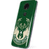 NBA Milwaukee Bucks Green Distressed Moto E5 Plus Skin
