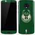 NBA Milwaukee Bucks Green Distressed Moto G6 Skin
