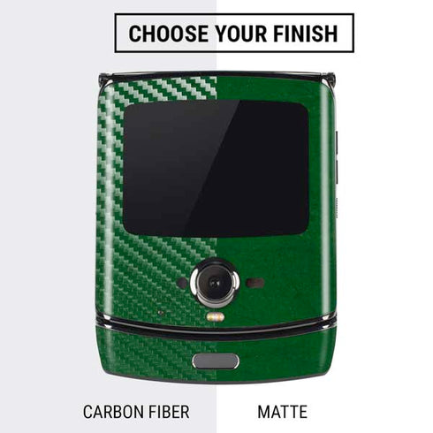 NBA Milwaukee Bucks Green Distressed Motorola RAZR Skin