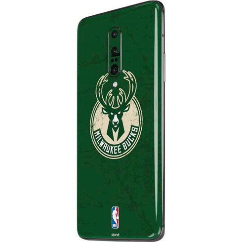 NBA Milwaukee Bucks Green Distressed OnePlus 7 Pro Skin