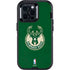 NBA Milwaukee Bucks Green Distressed Otterbox Defender iPhone Skin