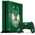 NBA Milwaukee Bucks Green Distressed PS4 Console and Controller Bundle Skin