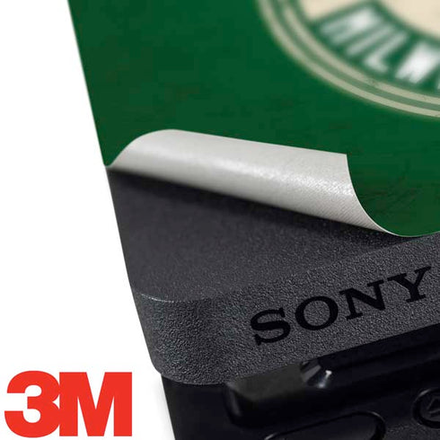 NBA Milwaukee Bucks Green Distressed PS4 Pro Bundle Skin