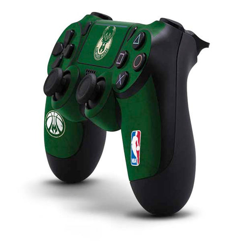 NBA Milwaukee Bucks Green Distressed PS4 Pro/Slim Controller Skin