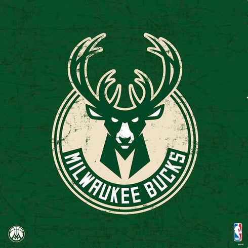 NBA Milwaukee Bucks Green Distressed PS4 Slim Skin