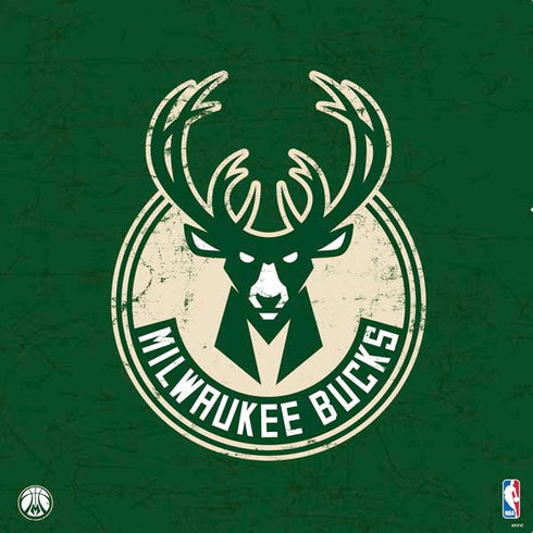 NBA Milwaukee Bucks Green Distressed PS4 Slim Bundle Skin