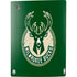 NBA Milwaukee Bucks Green Distressed PS5 Digital Edition Console Skin