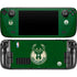 NBA Milwaukee Bucks Green Distressed Steam Deck Handheld Gaming Computer Skin