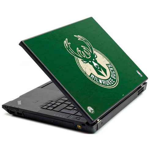 NBA Milwaukee Bucks Green Distressed T440s Skin