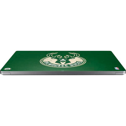 NBA Milwaukee Bucks Green Distressed Universal Laptop 11in (8.8 x 6.2in) Skin