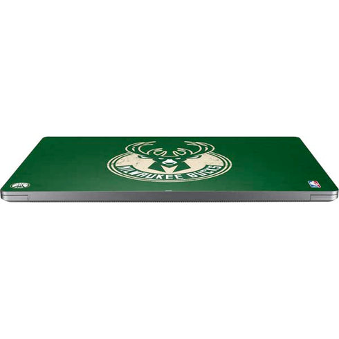 NBA Milwaukee Bucks Green Distressed Universal Laptop 17in (13.8 x 10in) Skin
