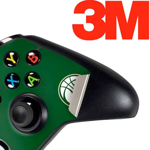 NBA Milwaukee Bucks Green Distressed Xbox One Controller Skin