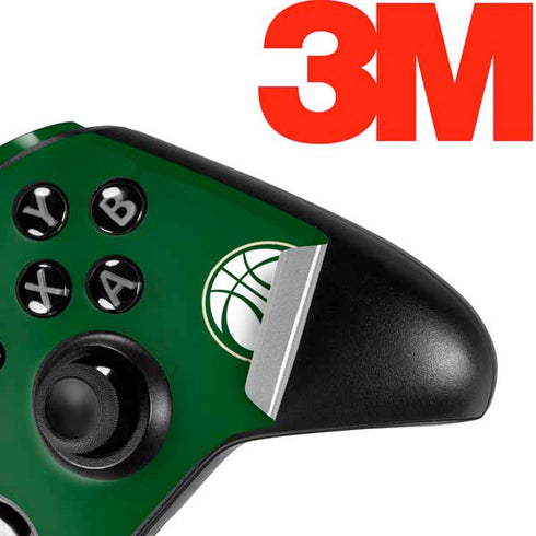 NBA Milwaukee Bucks Green Distressed Xbox One Elite Controller Skin