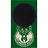 NBA Milwaukee Bucks Green Distressed Xbox Series S Console Skin