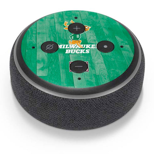 NBA Milwaukee Bucks Hardwood Classics Amazon Echo Dot Skin