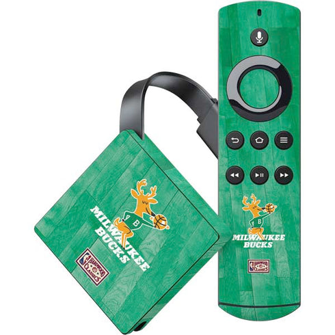 NBA Milwaukee Bucks Hardwood Classics Amazon Fire TV Skin