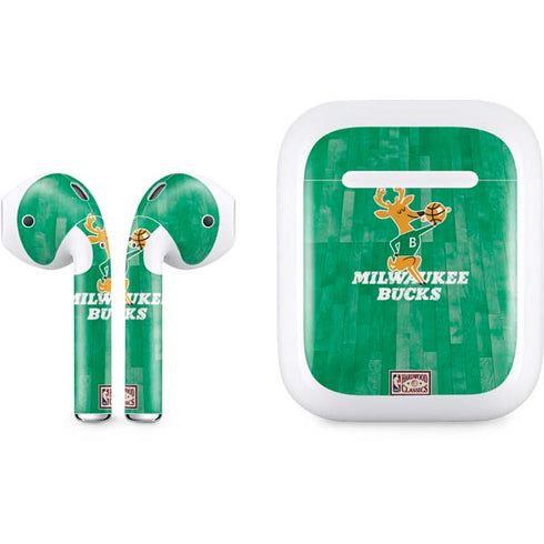 NBA Milwaukee Bucks Hardwood Classics Apple AirPods Skin