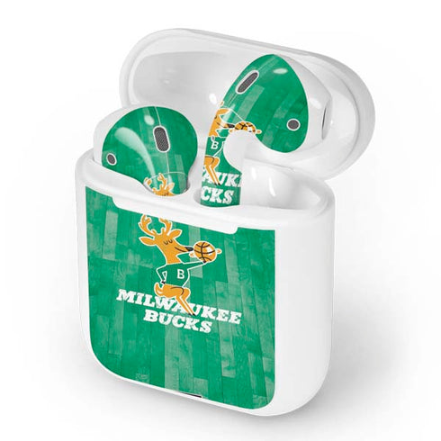 NBA Milwaukee Bucks Hardwood Classics Apple AirPods Skin