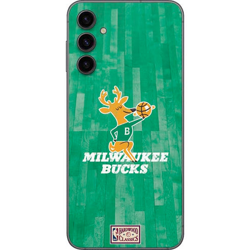 NBA Milwaukee Bucks Hardwood Classics Galaxy A14 5G Skin