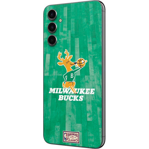 NBA Milwaukee Bucks Hardwood Classics Galaxy A14 5G Skin