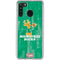 NBA Milwaukee Bucks Hardwood Classics Galaxy A21 Clear Case