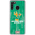 NBA Milwaukee Bucks Hardwood Classics Galaxy A21 Clear Case